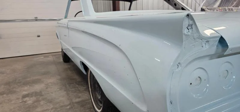 Hot rod build in progress
